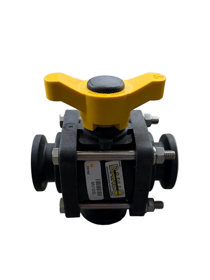 Banjo 3 Way Bottom Load Ball Valves