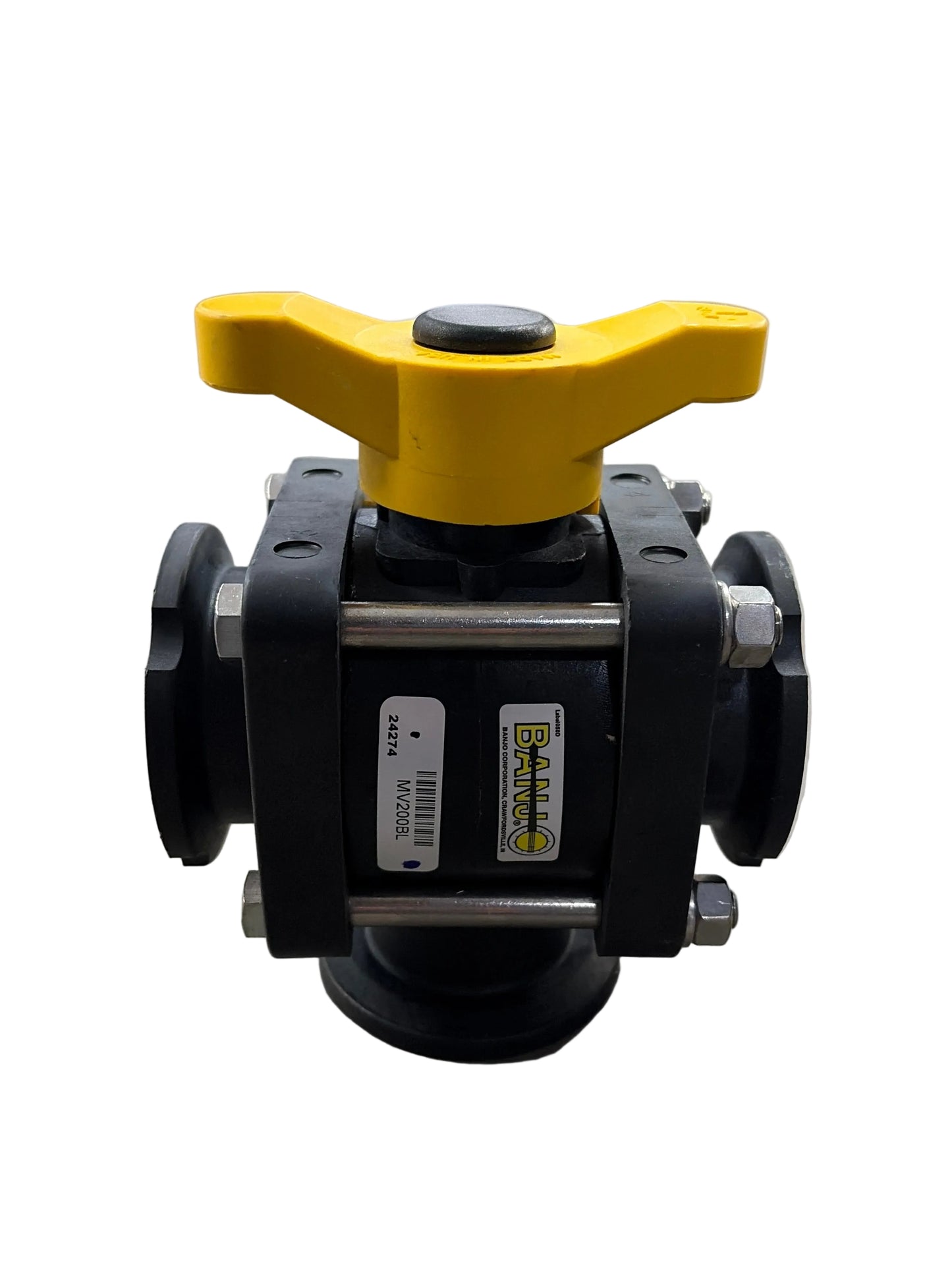 Banjo 3 Way Bottom Load Ball Valves