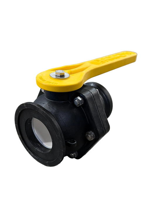 Banjo 3" (M300) Manifold Stubby Valve With 3" Male Camlock