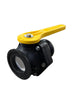 Banjo 3" (M300) Manifold Stubby Valve With 3" Male Camlock