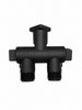 TeeJet Double Swivel Nozzle Body 1/4 Female Thread 8600-2-1/4T-NYB