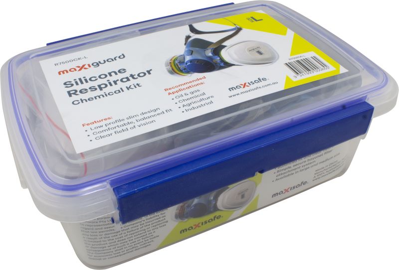 Maxiguard Silicone Respirator Kit R7500CK-L