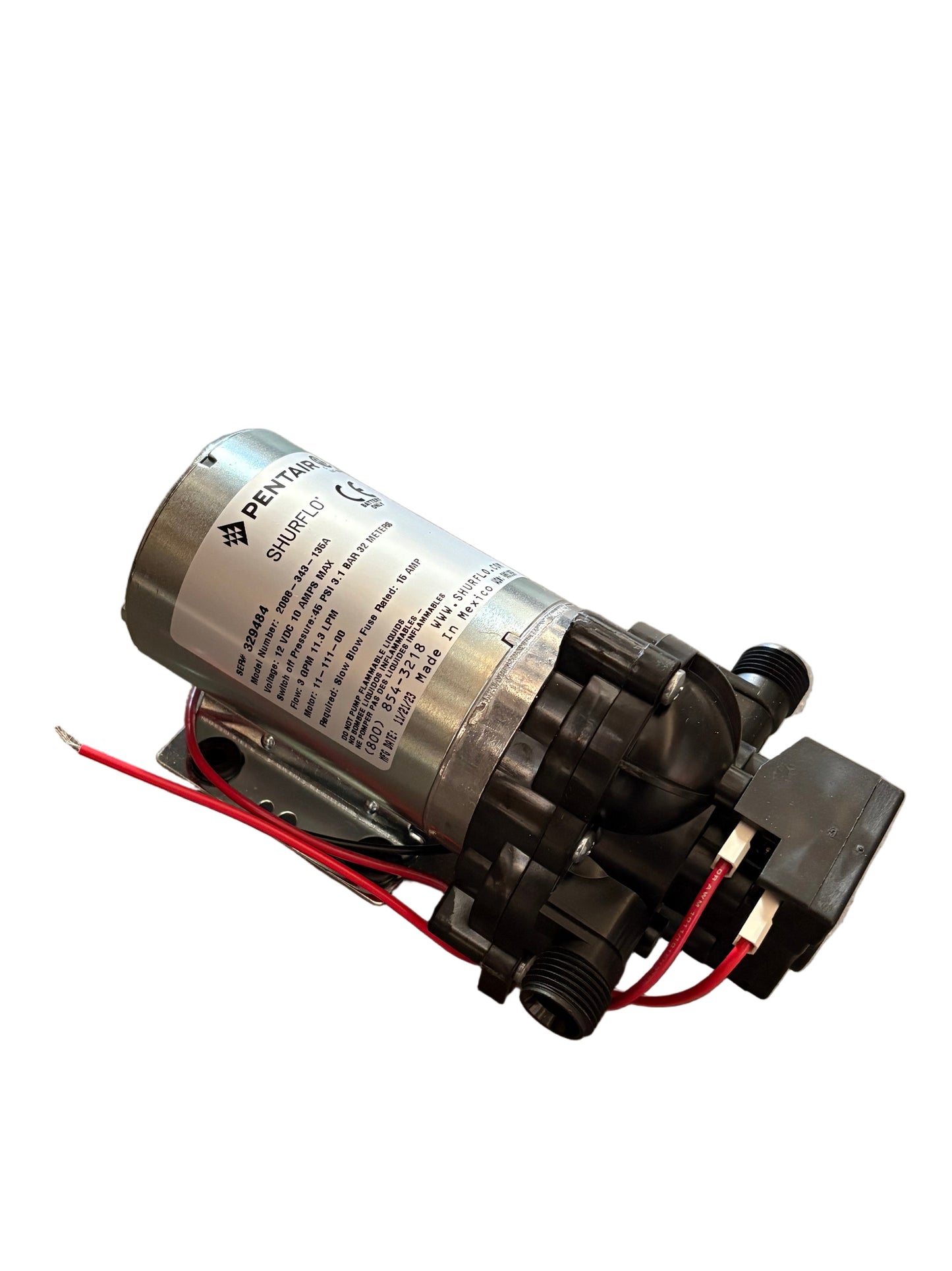 Shurflo 45Psi 11.3 LPM 12 volt Spray Pump 2088-343-135