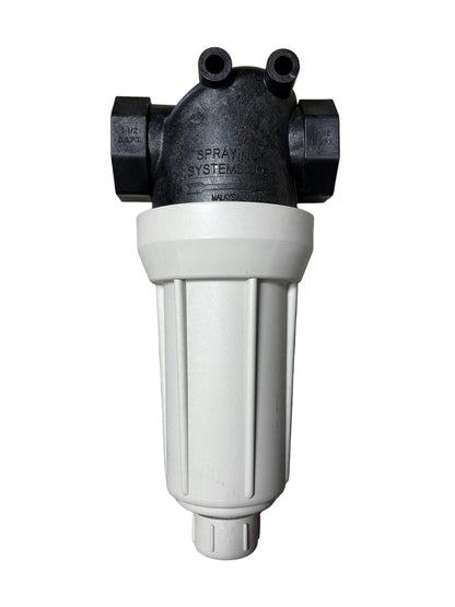 TeeJet 1-1/2" Inline Strainer with Mesh Screen AAB126ML-6