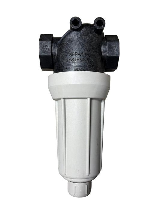 TeeJet 1-1/2" Inline Strainer with Mesh Screen AAB126ML-6