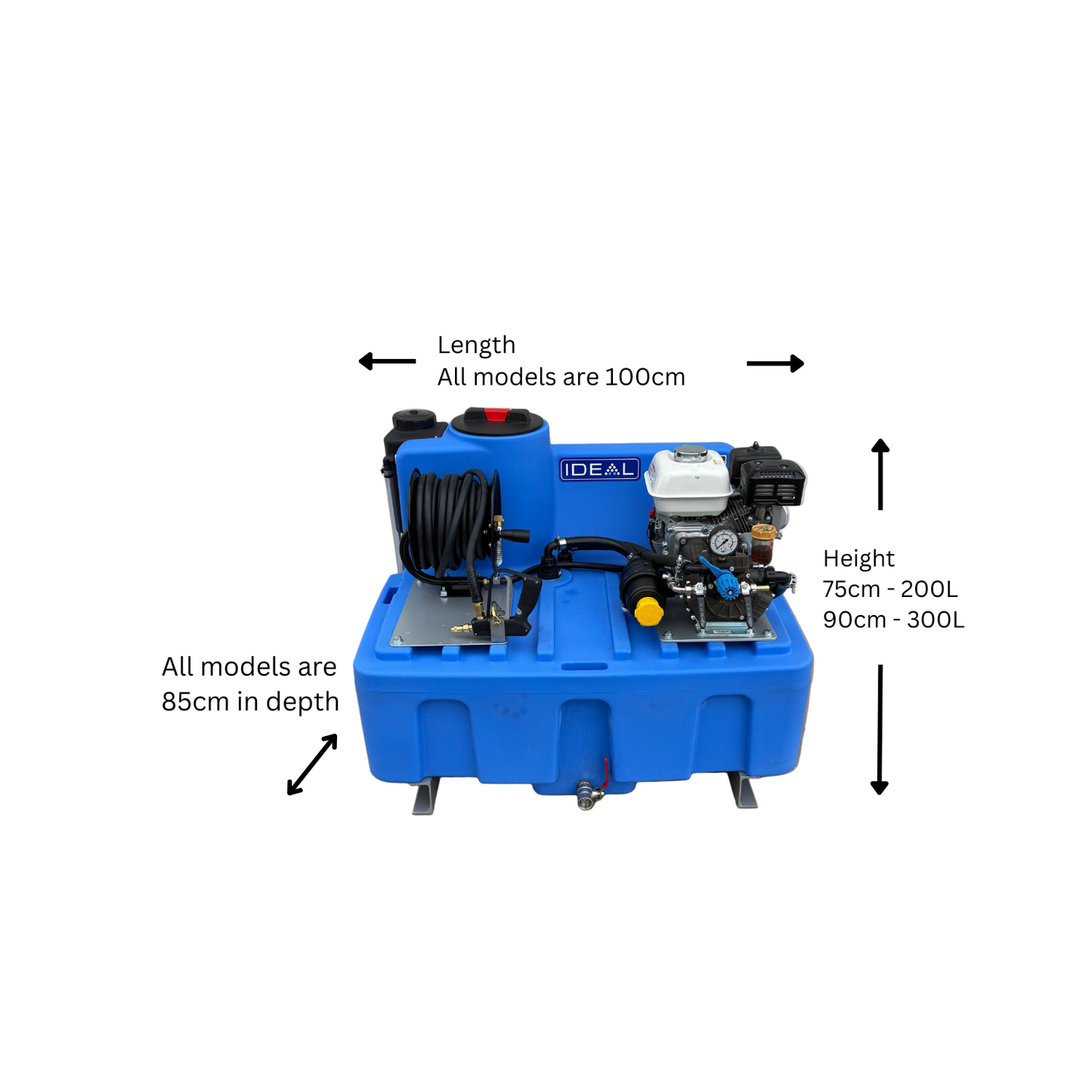 Ideal 200L UTV Bertolini Honda Sprayer