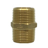 Brass Hex Nipple BSPT HN