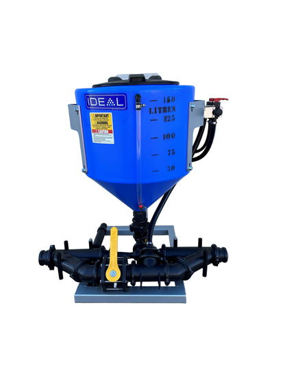 Ideal 150L Chemical Hopper Banjo Granny Pot Vat