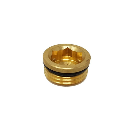 Braglia 1/2" BSP Brass Plug 167.1702.11