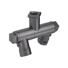 TeeJet Double Swivel Nozzle Body 1/4 Female Thread QJ8600-2-1/4-NYB