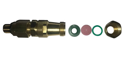 Braglia Airblast Straight Adjustable Brass Nozzle 60.610.11