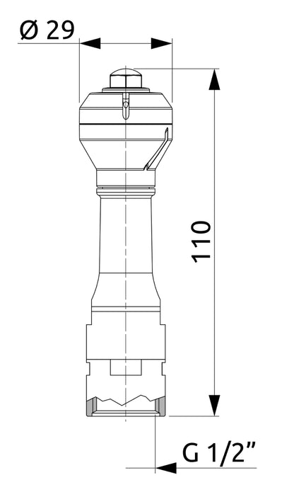 Arag Drum Rinse Nozzle 510111