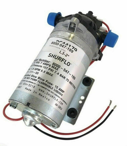 Shurflo 6.8 LPM 107psi 12v Chemical Spray Pump replace 8000-543-136