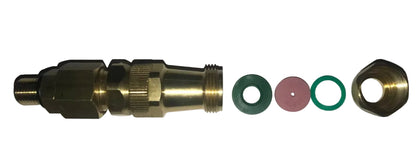 Braglia Airblast Straight Adjustable Brass Nozzle 60.610.11